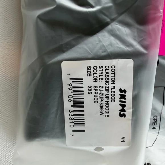 SKIM CLASSIC ZIP UP HOODIE Spruce NEW - Picture 9 of 10